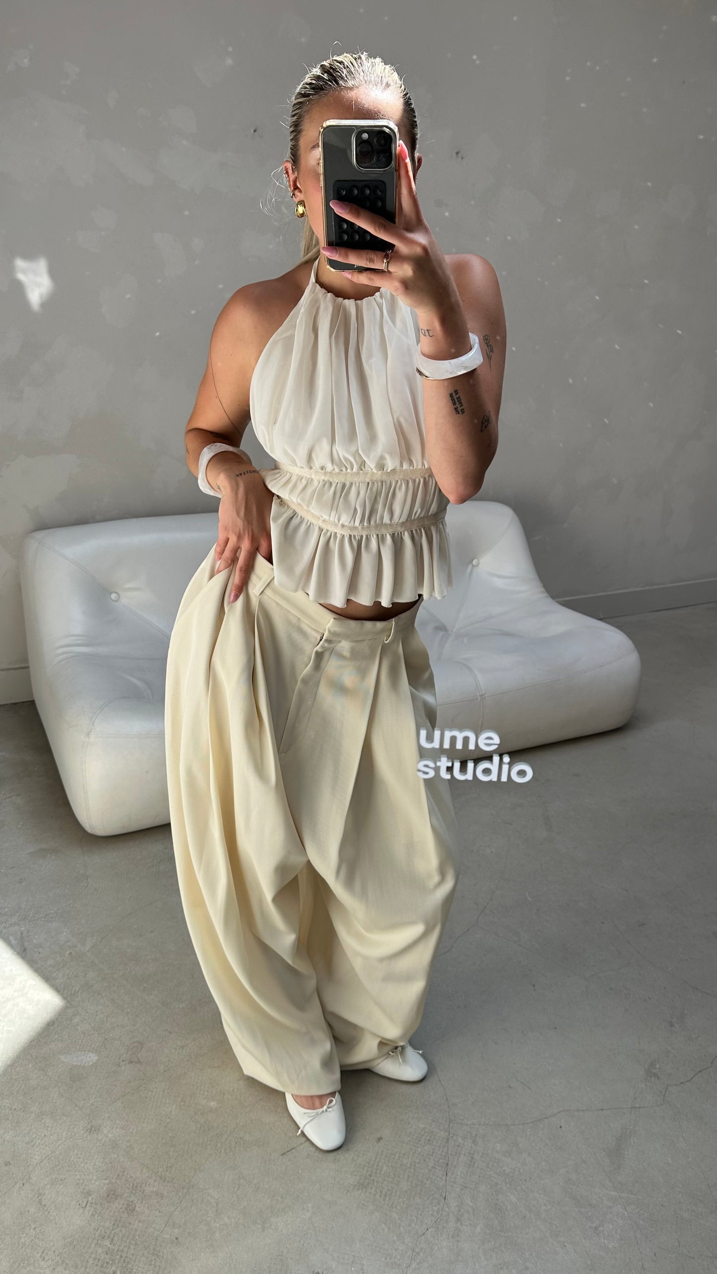 RAEY butter yellow - Trousers