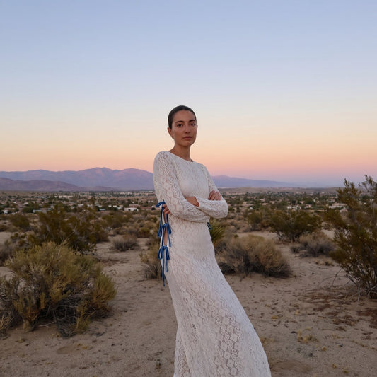 Unknown Long Dress White - influencer