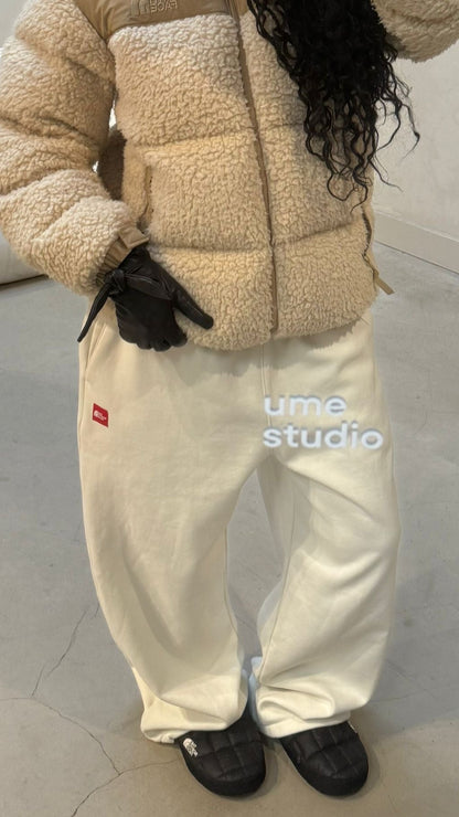 The North Face Sweatpants White