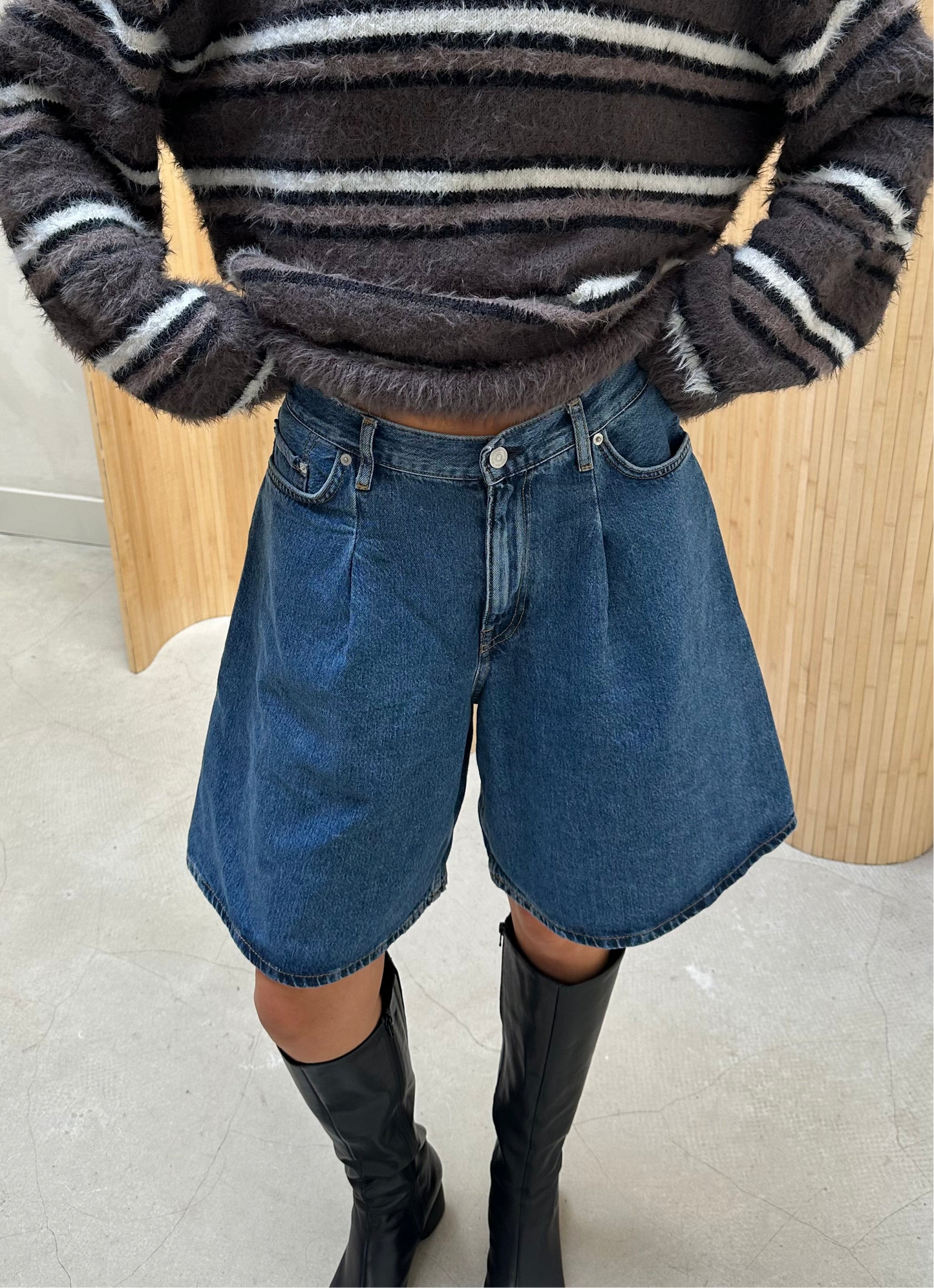 COS denim - shorts