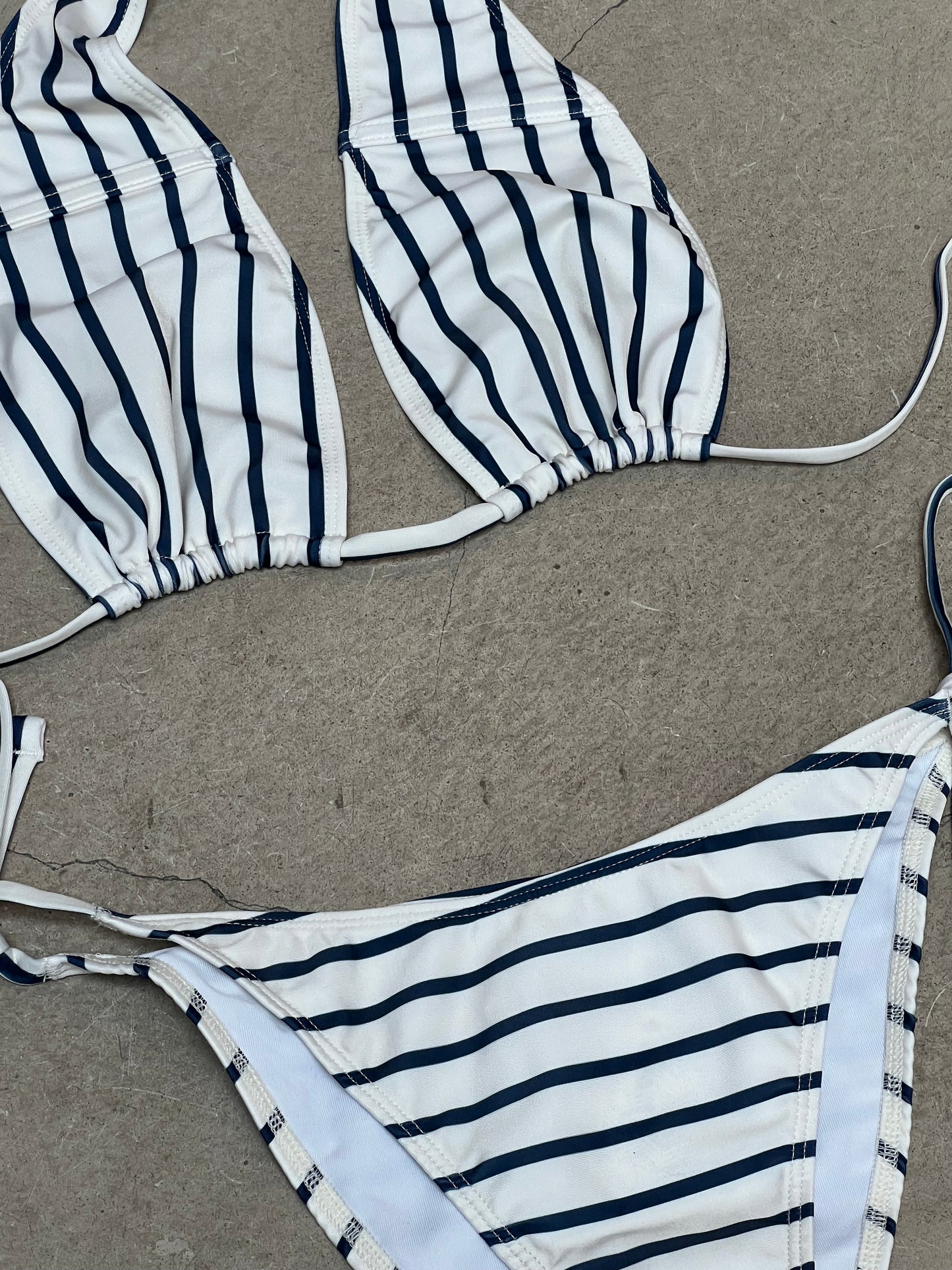 Butter & Hazel - Striped Bikini Set