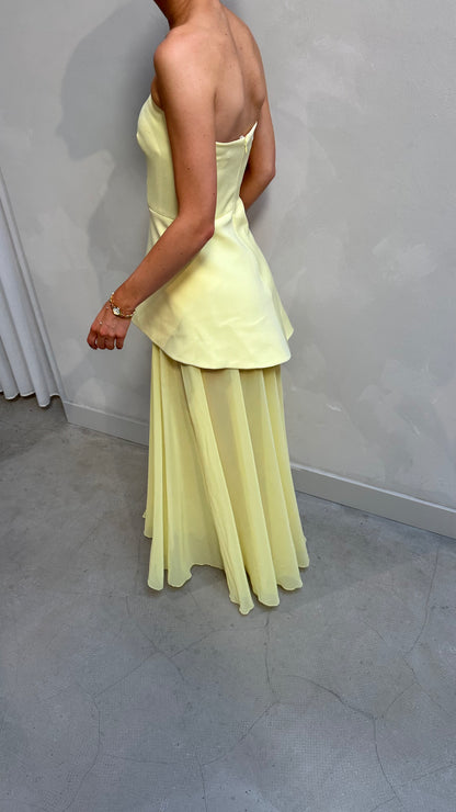 Matters Store Light yellow - Maxi dress