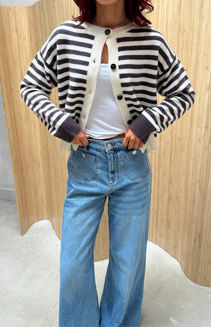 Striped vest - Curated by ume