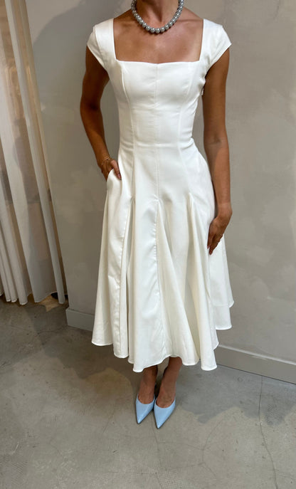 House of CB White - Midi dress