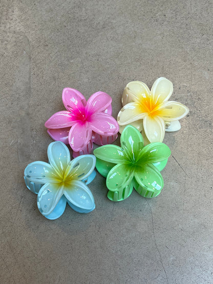 Tropical Flower Hairclips