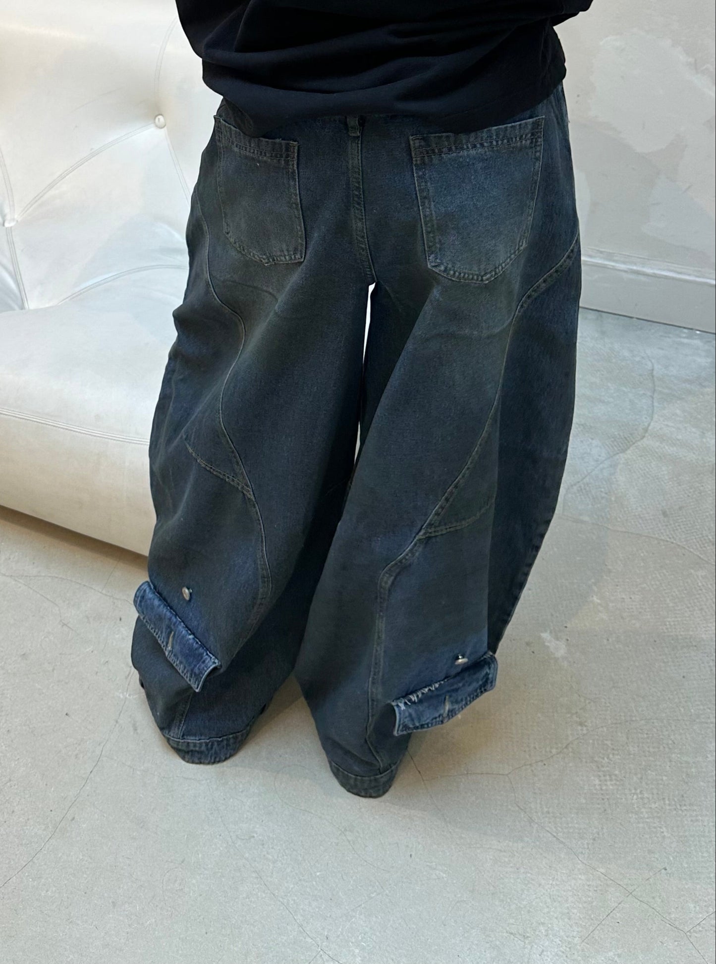 Mochy waisted hip - jeans