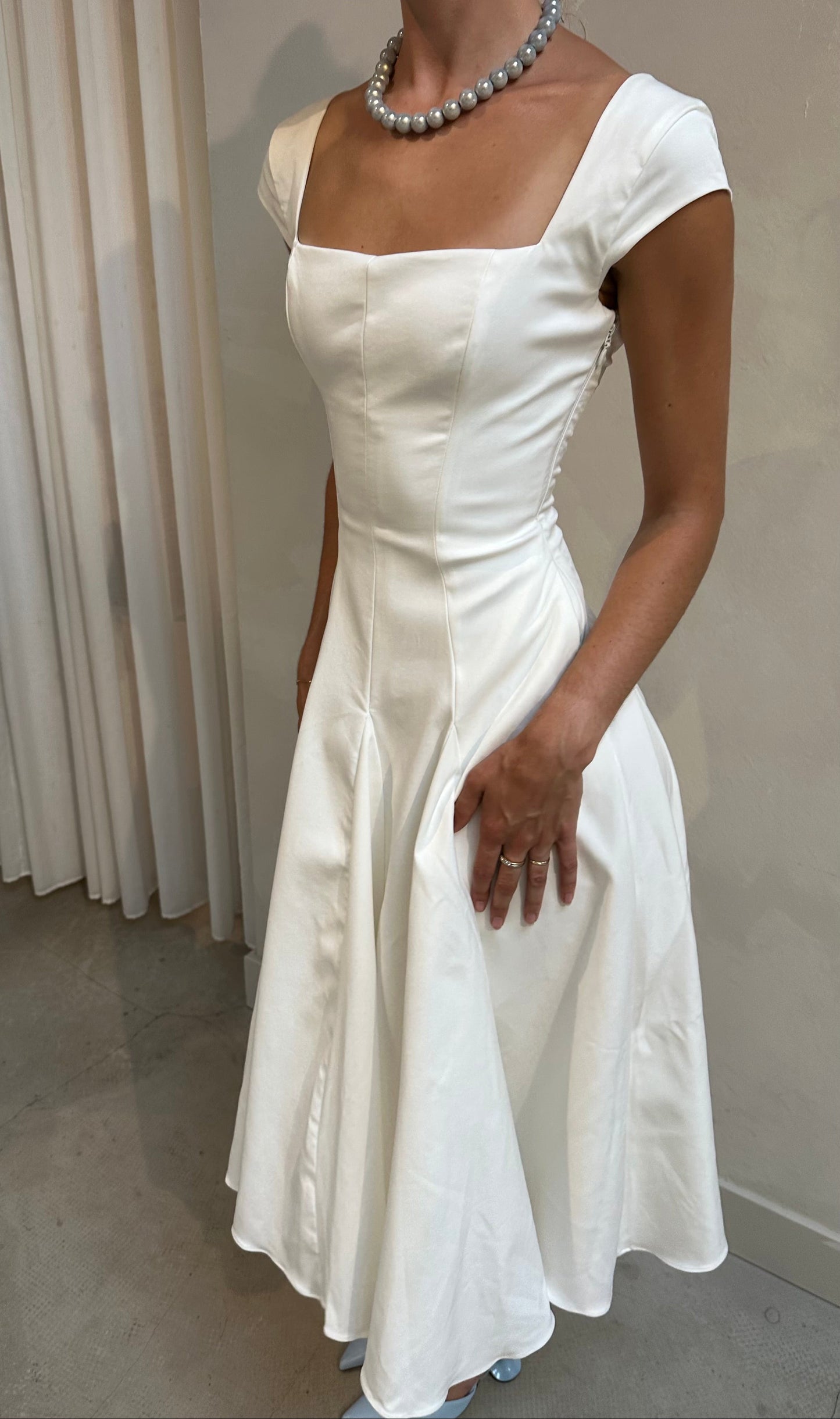 House of CB White - Midi dress