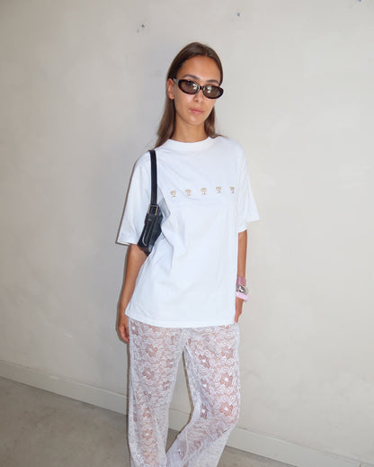 Handmade lace pants - Upcycled by ume