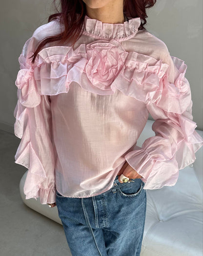 Rose blouse  - Curated by UME