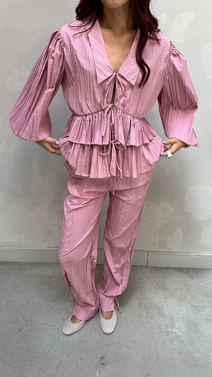 Stine Goya pink - Pants