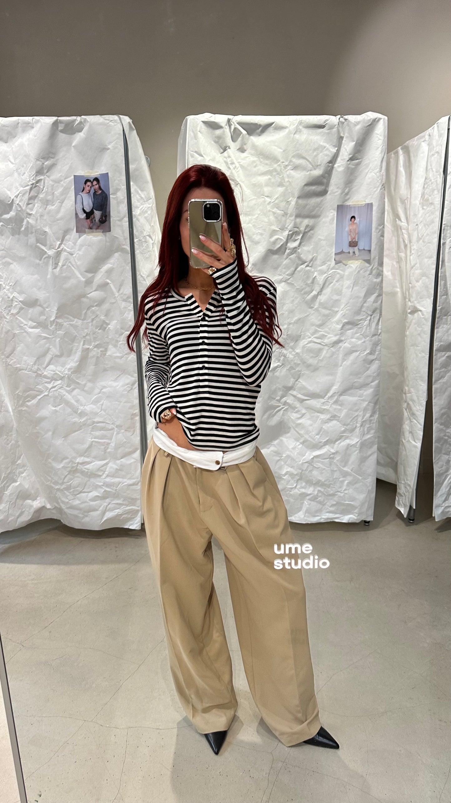 Munthe Stripped Longsleeve - UME STUDIO