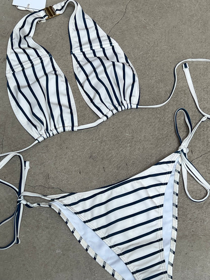 Butter & Hazel - Striped Bikini Set