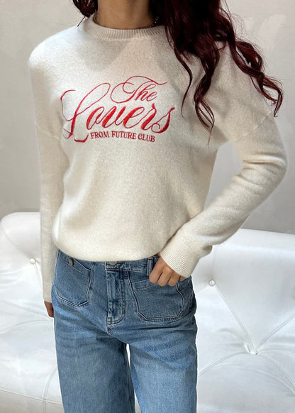 From future white - sweater