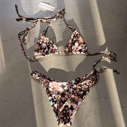 Elisabeth's Label Bikini Flower Brown