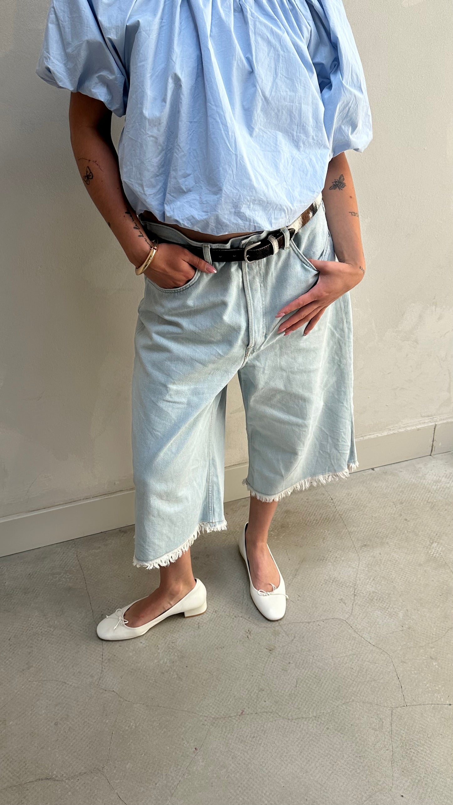 COS Jeans shorts - Pants