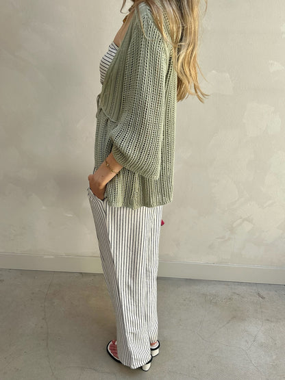 Butter & Hazel - Striped Pants