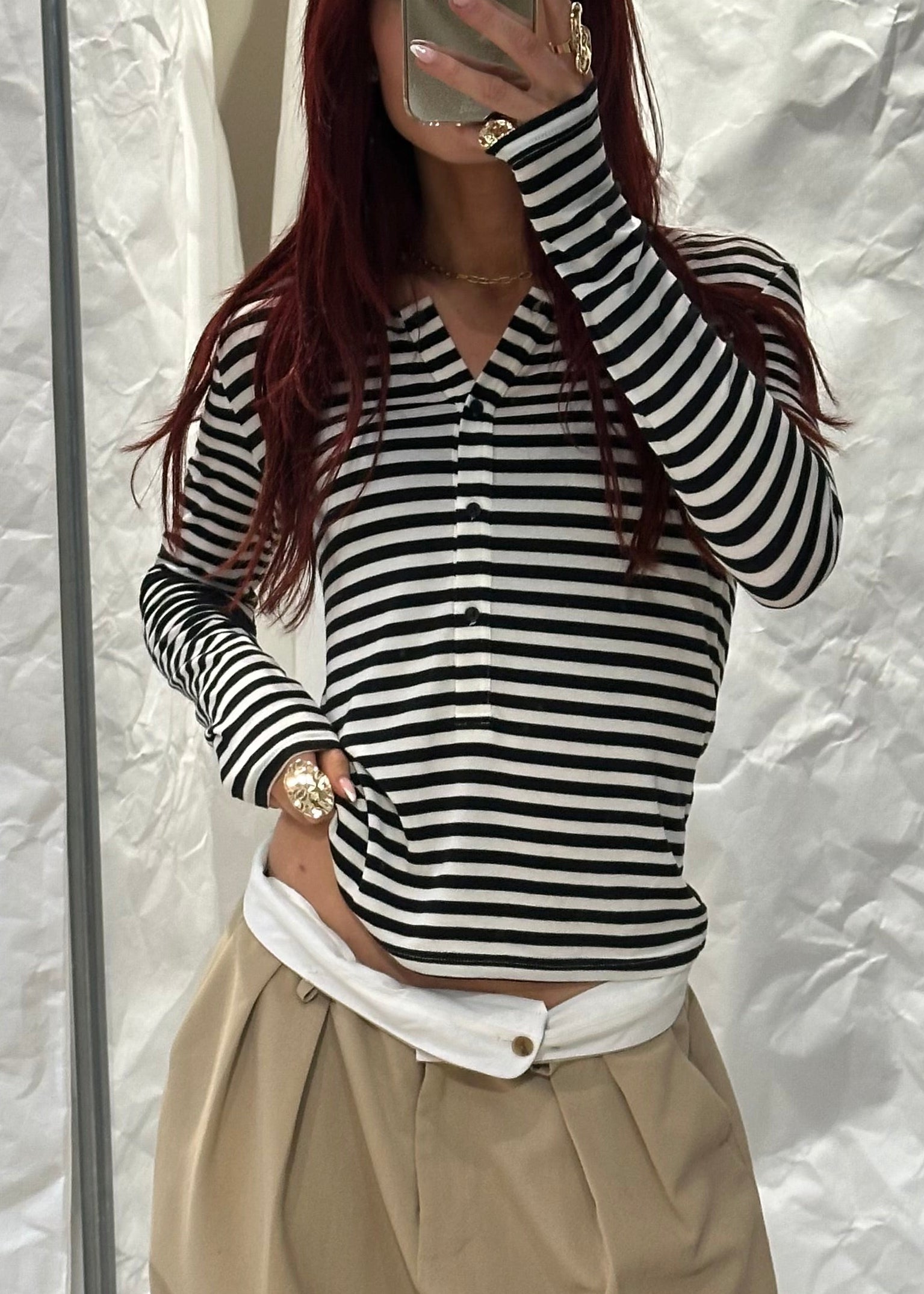 Munthe Stripped Longsleeve - UME STUDIO