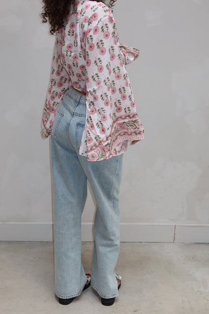 Curated by ume - Flower Blouse