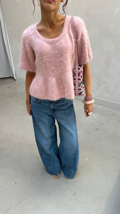 Munthe pink wool - sweater t-shirt