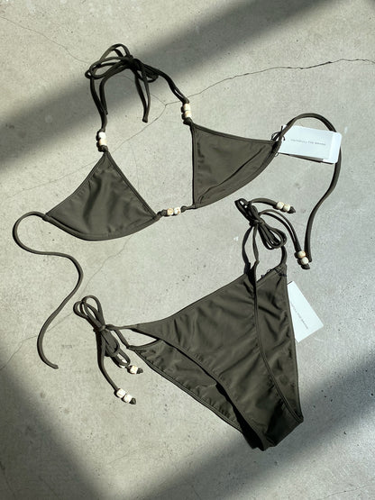 Faithfull The Brand - Khaki Bikini Set