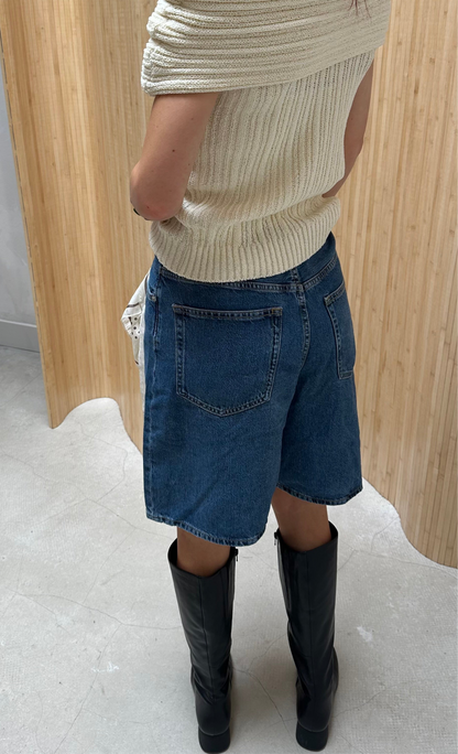 COS denim - shorts