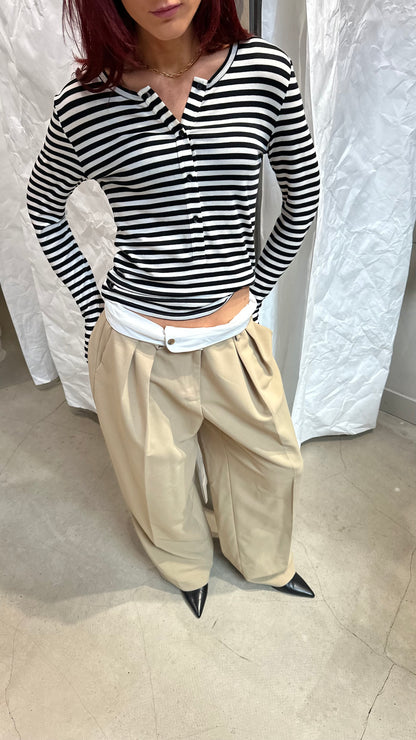 Munthe Stripped Longsleeve - UME STUDIO