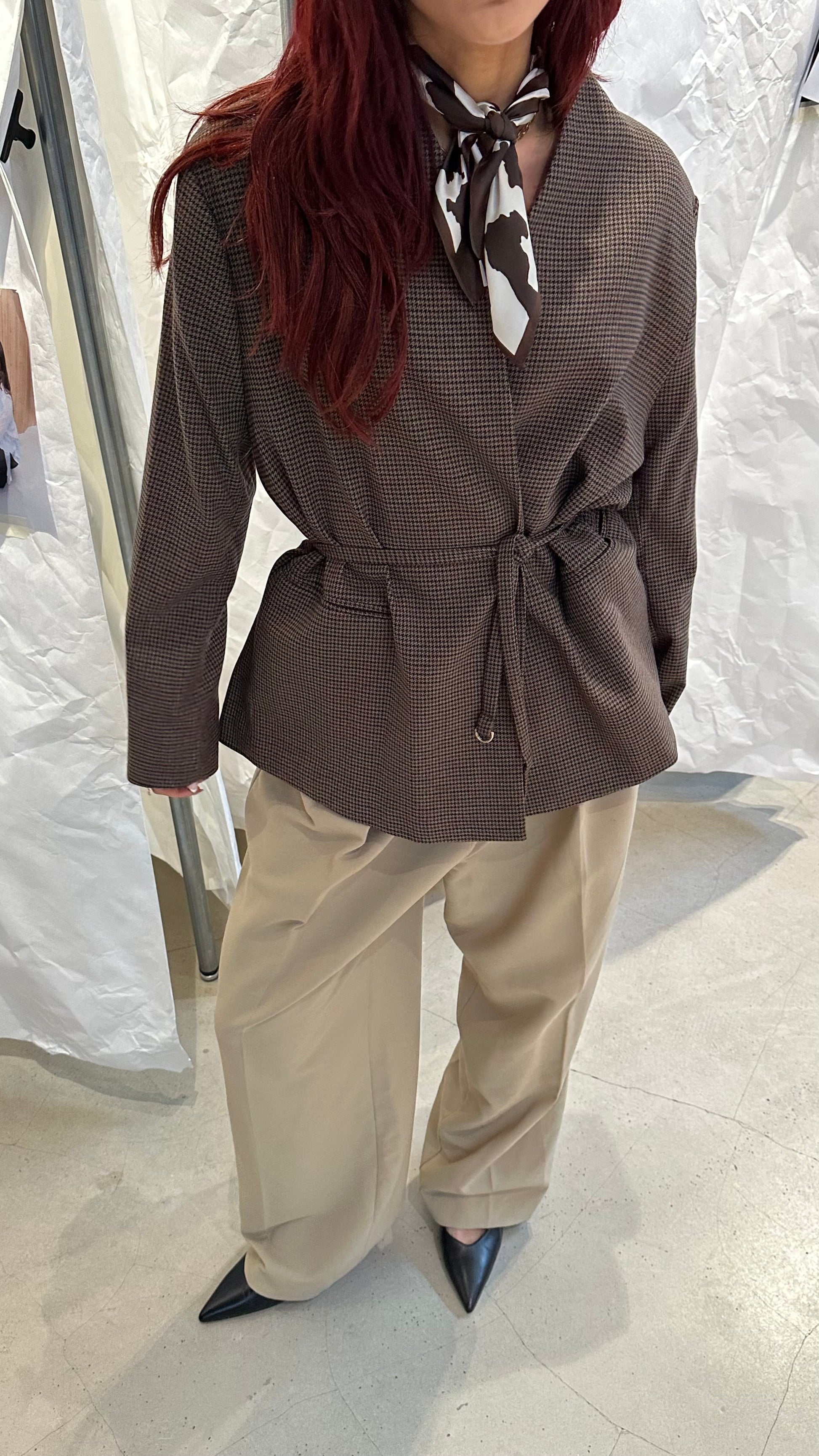H&M Blazer Brown - UME STUDIO