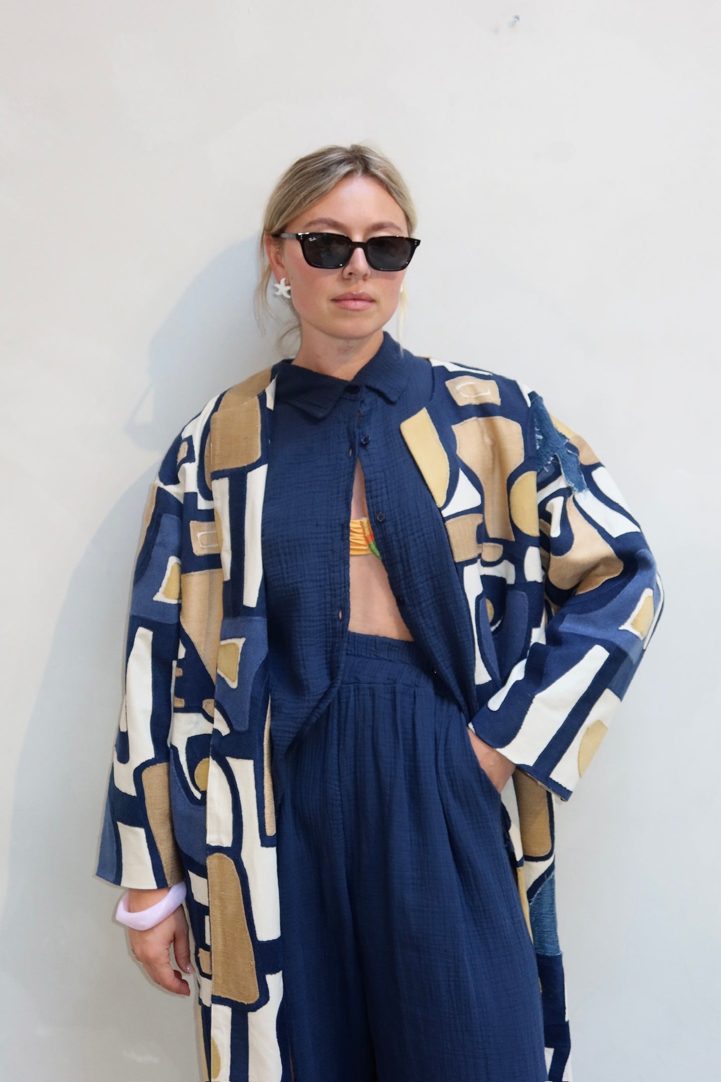 Hunter bell patched maxi - Coat