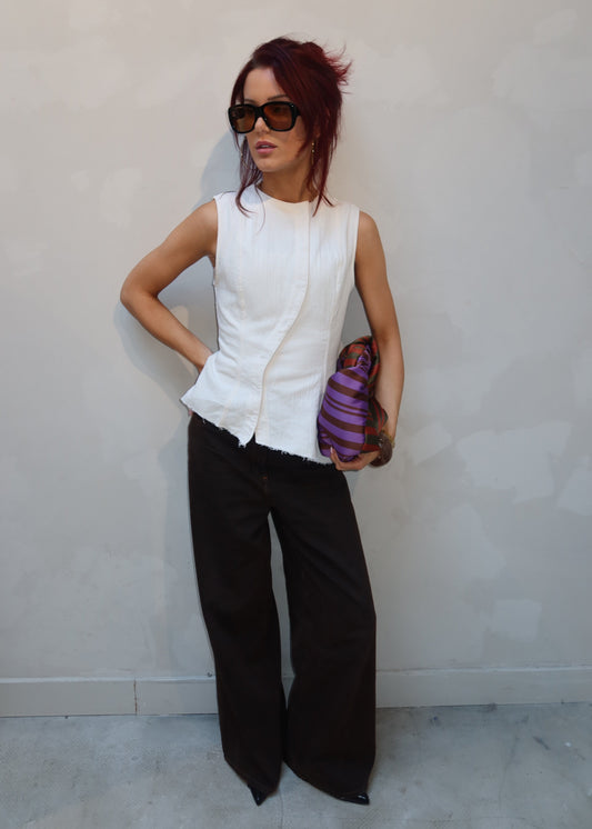 Weekday Asymmetric Top White