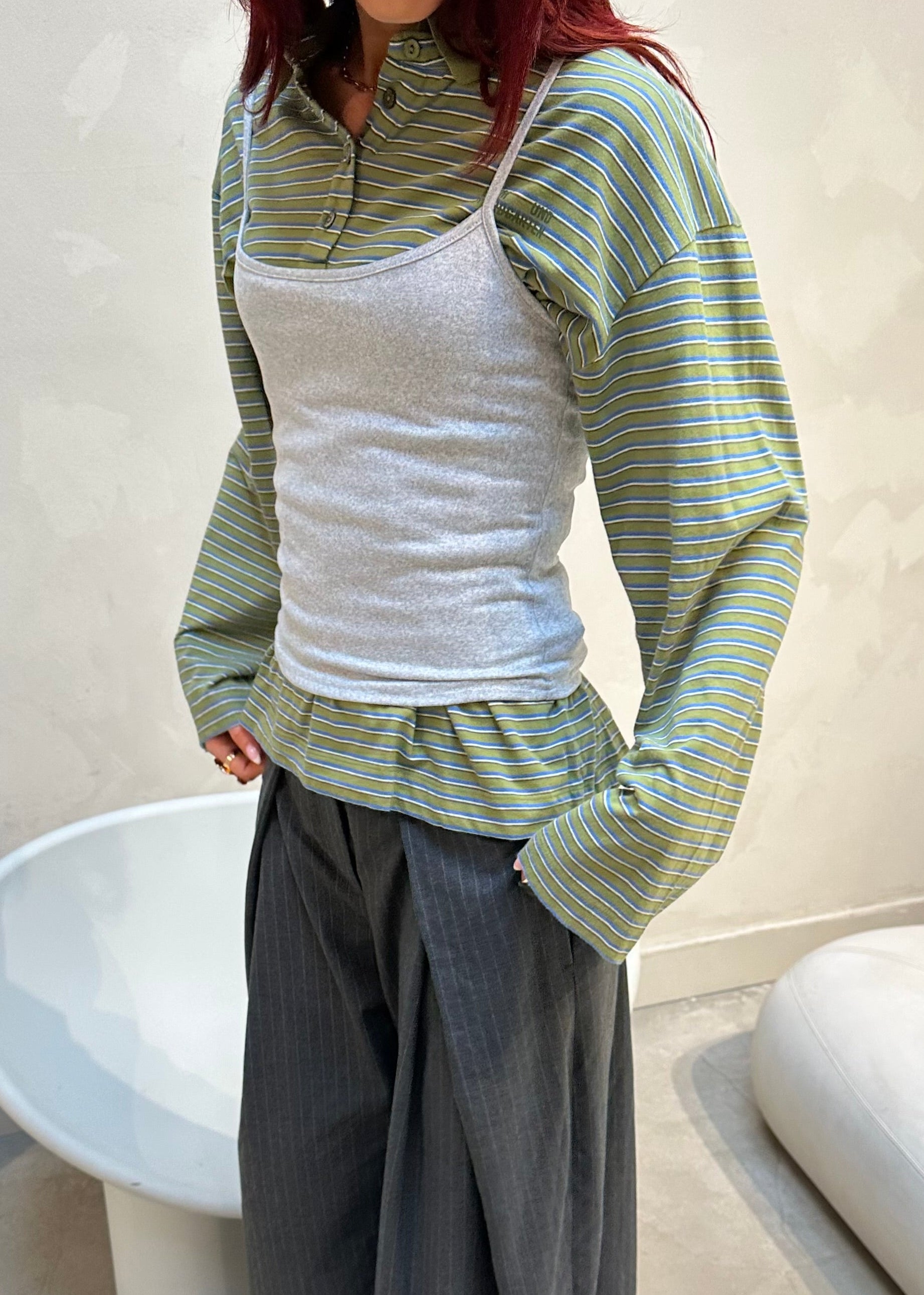 Baum und Pferdgarten Longsleeve Green - UME STUDIO