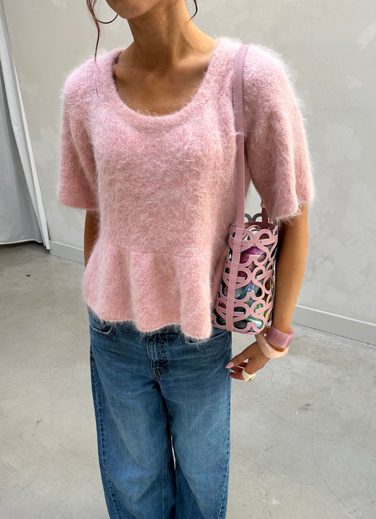 Munthe pink wool - sweater t-shirt