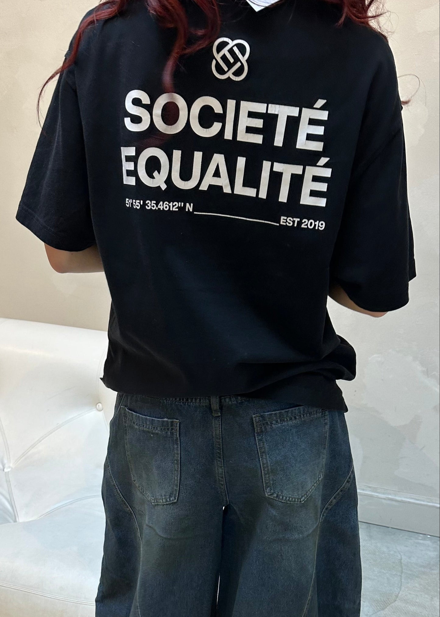 Equalite graphic black - t shirt