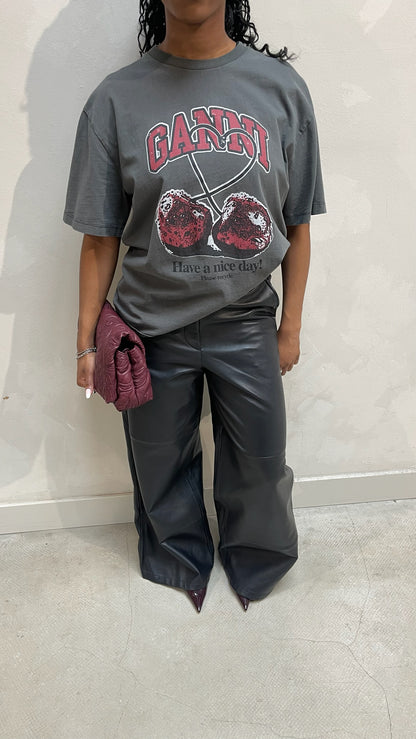 Sessun Leather Pants Black