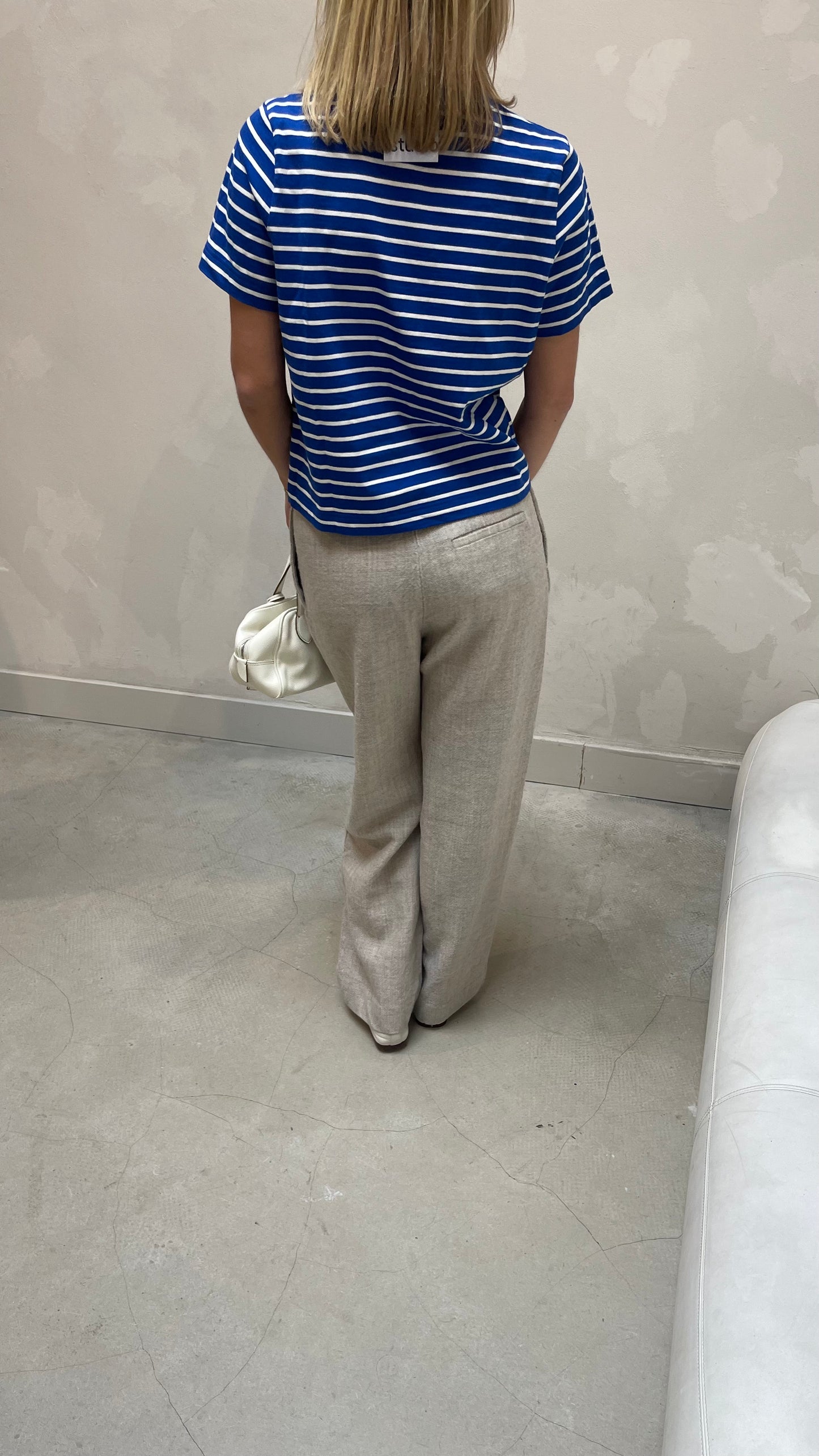 Cos marine blue stripped - shirt