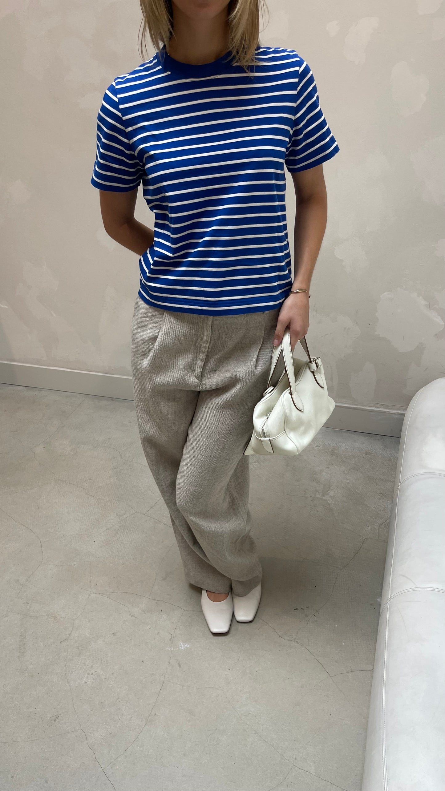 Cos marine blue stripped - shirt