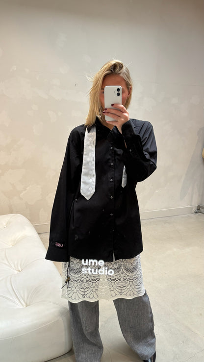 Open Back Blouse - Upcycled by UME