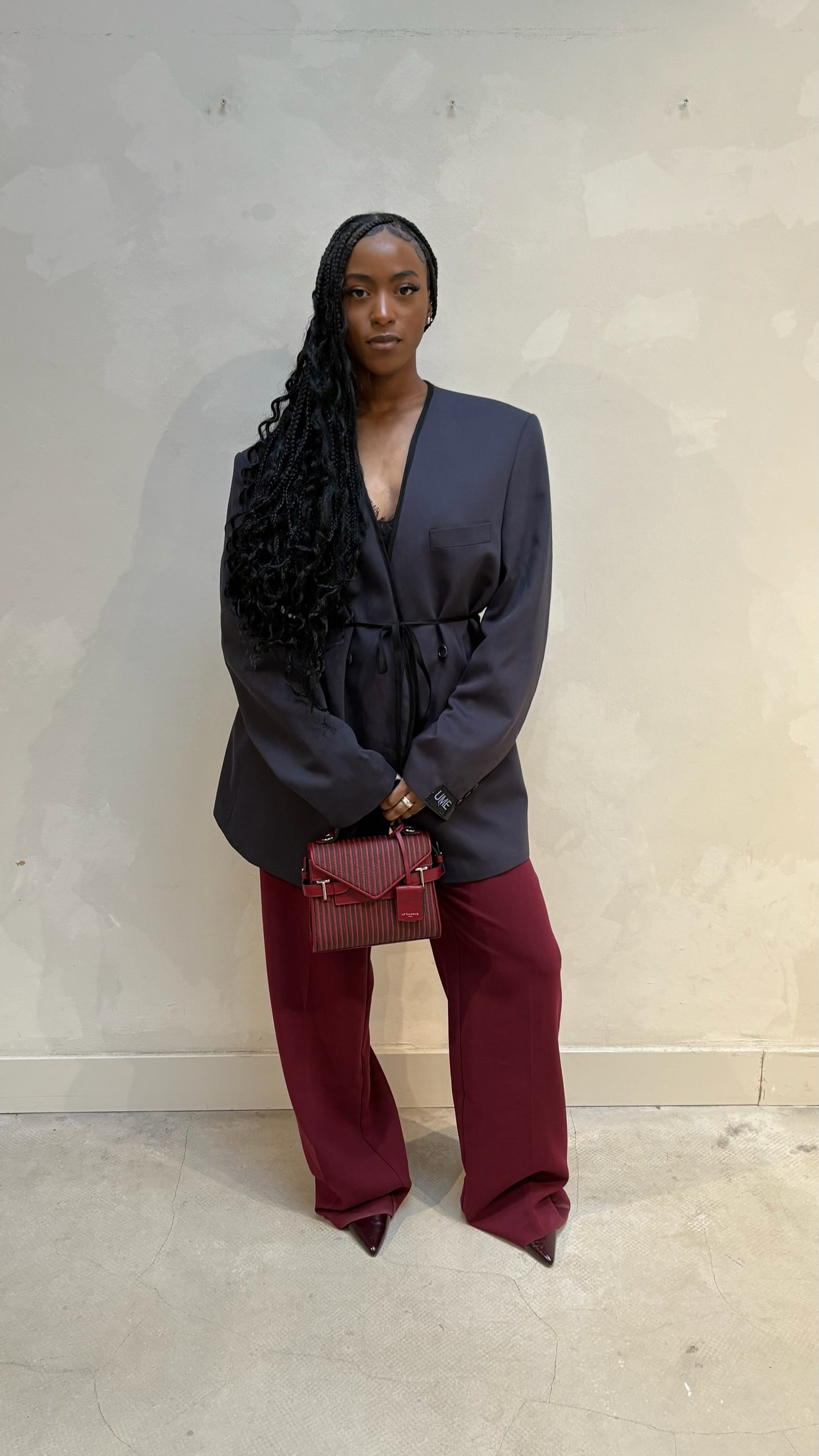 Tailord Blazer Blue - Upcycled By UME