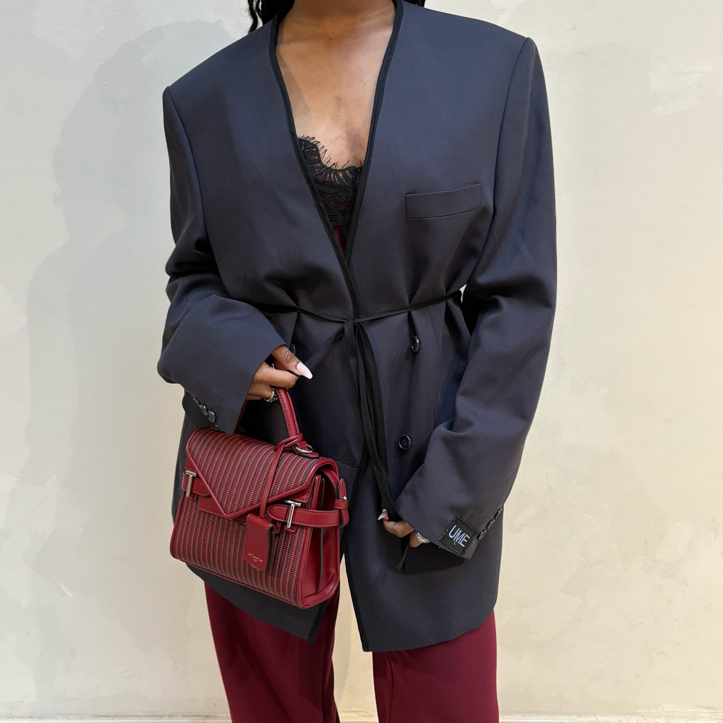 Tailord Blazer Blue - Upcycled By UME