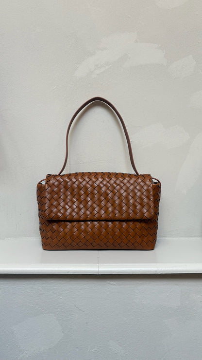 O My Bag Woven Leather Bag - UME STUDIO