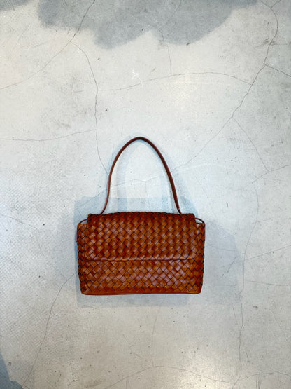 O My Bag Woven Leather Bag - UME STUDIO