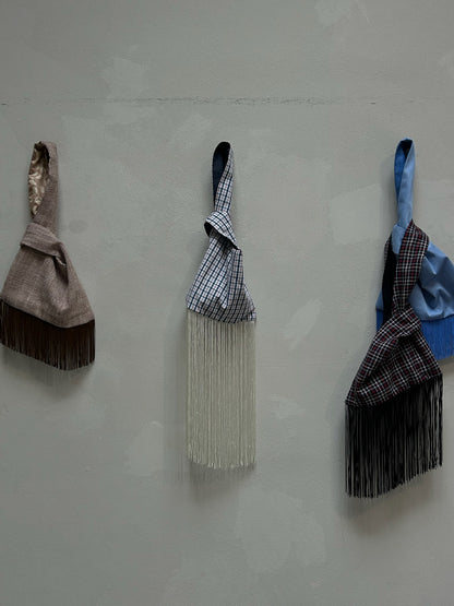 The Gina Upcycled Bag Checked – Elise Bak x UME STUDIO