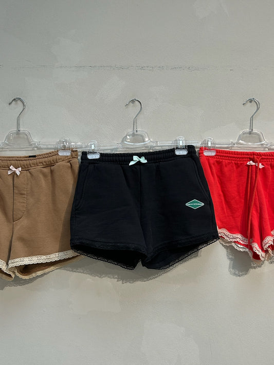 The Lily Upcycled Lace Shorts Black – Elise Bak x UME Studio