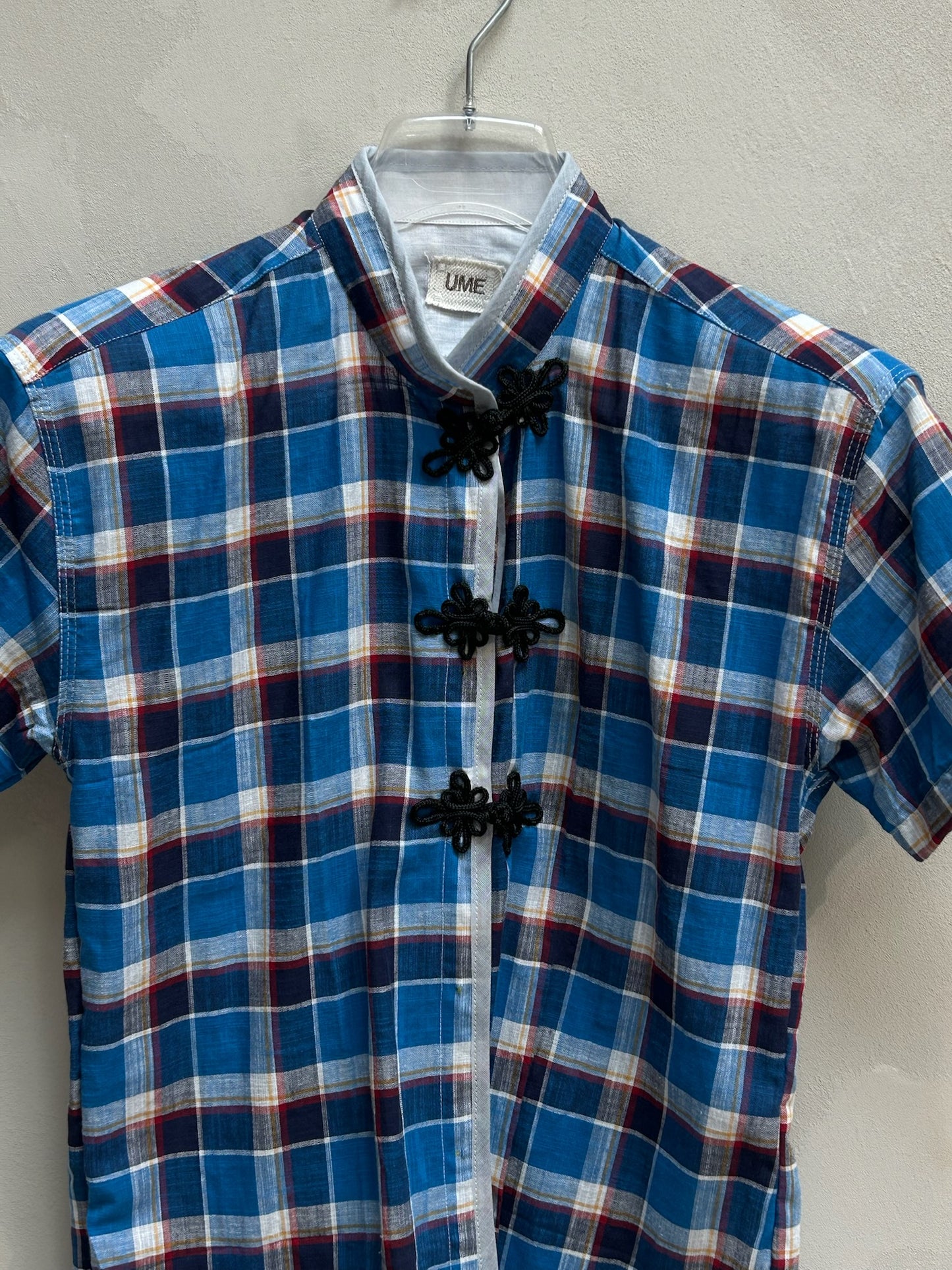 The Yuki Upcycled Checked Shirt – Elise Bak x UME Studio