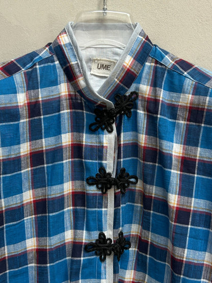 The Yuki Upcycled Checked Shirt – Elise Bak x UME Studio