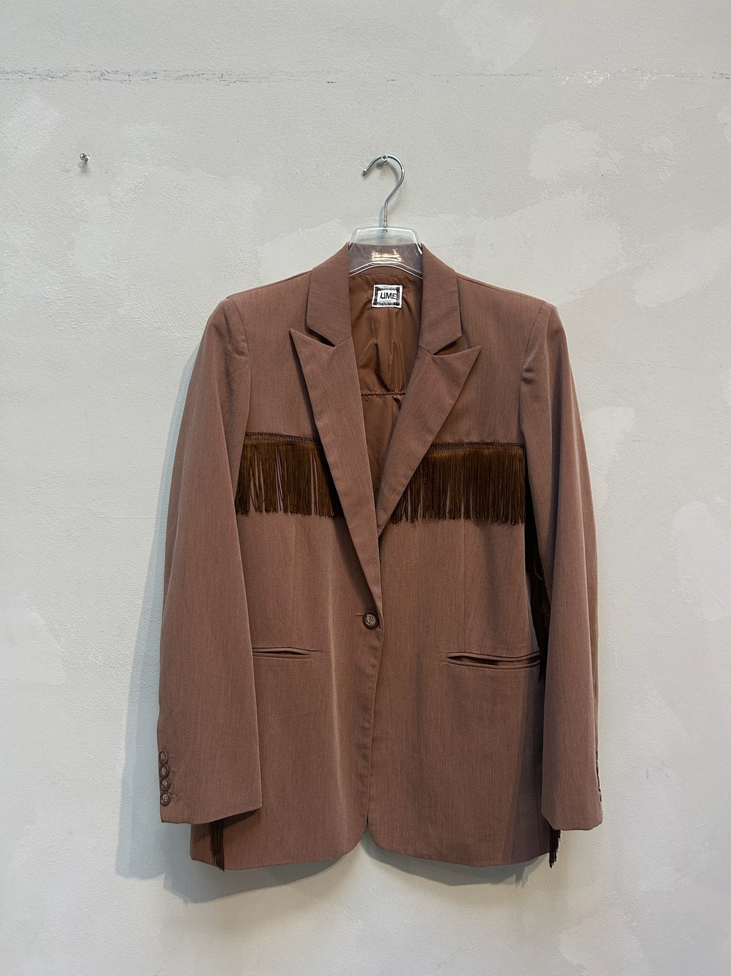 The Stella Upcycled Fringe Blazer – Elise Bak x UME Studio