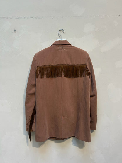 The Stella Upcycled Fringe Blazer – Elise Bak x UME Studio