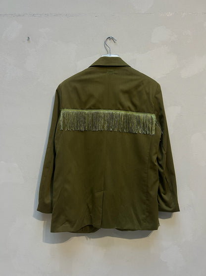 The Stella Upcycled Fringe Blazer – Elise Bak x UME Studio