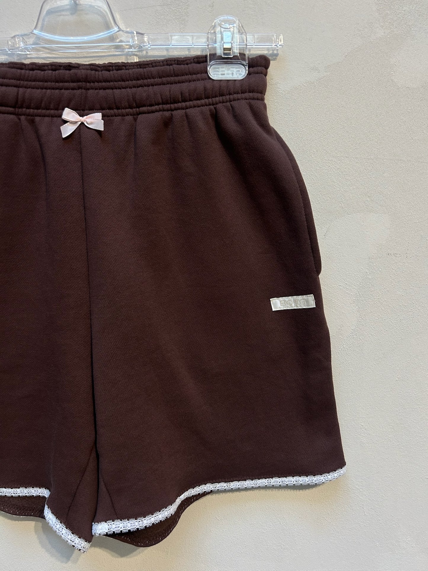 The Billie Upcycled Jersey Jorts Brown – Elise Bak x UME Studio