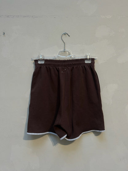 The Billie Upcycled Jersey Jorts Brown – Elise Bak x UME Studio
