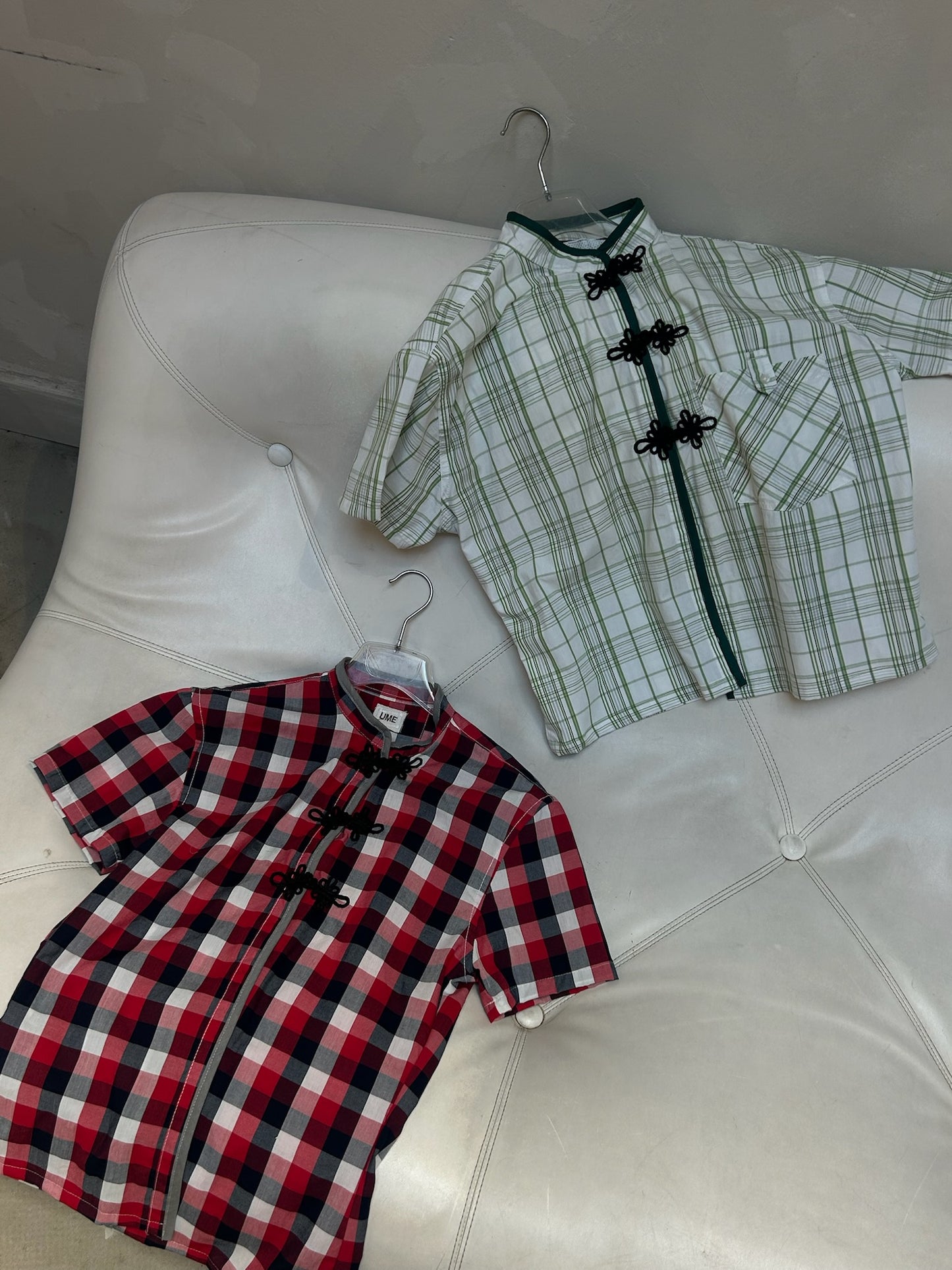 The Yuki Upcycled Checked Shirt – Elise Bak x UME STUDIO